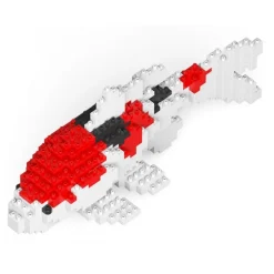 Jekca - Koi Fish 01S - Lego - Sculpture - Construction - 4D - Brick Animals - Toys - Avvenice