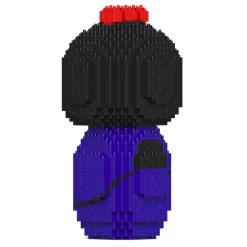 Jekca - Kokeshi Doll 01-M02 - Big - Lego - Sculpture - Construction - 4D - Brick Animals - Toys - Avvenice