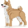 Jekca - Korean Jindo 01 - Lego - Sculpture - Construction - 4D - Brick Animals - Toys - Avvenice