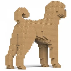 Jekca - Labradoodle 01-M02 - Big - Lego - Sculpture - Construction - 4D - Brick Animals - Toys - Avvenice