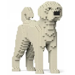 Jekca - Labradoodle 01-M01 - Big - Lego - Sculpture - Construction - 4D - Brick Animals - Toys - Avvenice