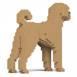 Jekca - Labradoodle 01S-M02 - Lego - Sculpture - Construction - 4D - Brick Animals - Toys - Avvenice