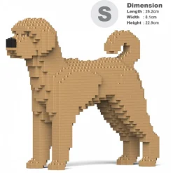 Jekca - Labradoodle 01S-M02 - Lego - Sculpture - Construction - 4D - Brick Animals - Toys - Avvenice