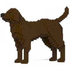 Jekca - Labrador Retriever 01S-M05 - Lego - Sculpture - Construction - 4D - Brick Animals - Toys - Avvenice
