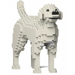 Jekca - Labrador Retriever 01-M06 - Big - Lego - Sculpture - Construction - 4D - Brick Animals - Toys - Avvenice