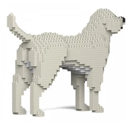 Jekca - Labrador Retriever 01-M06 - Big - Lego - Sculpture - Construction - 4D - Brick Animals - Toys - Avvenice