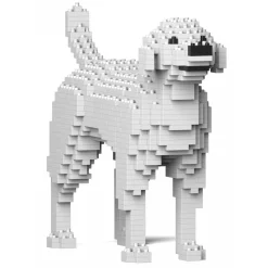 Jekca - Labrador Retriever 01S-M02 - Lego - Sculpture - Construction - 4D - Brick Animals - Toys - Avvenice