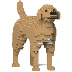 Jekca - Labrador Retriever 01-M04 - Big - Lego - Sculpture - Construction - 4D - Brick Animals - Toys - Avvenice