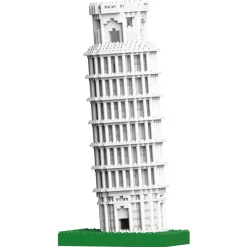 Jekca - Leaning Tower of Pisa 01S - Lego - Sculpture - Construction - 4D - Brick Animals - Toys - Avvenice