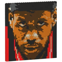 Jekca - LeBron James Brick Painting 01S - Lego - Sculpture - Construction - 4D - Brick Animals - Toys - Avvenice