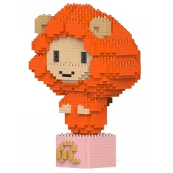 Jekca - Leo 01S - Lego - Sculpture - Construction - 4D - Brick Animals - Toys - Avvenice