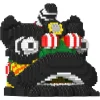 Jekca - Lion Dance Head 02 - Big - Lego - Sculpture - Construction - 4D - Brick Animals - Toys - Avvenice