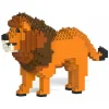Jekca - Lion 02S - Lego - Sculpture - Construction - 4D - Brick Animals - Toys - Avvenice