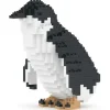 Jekca - Little Penguin 01 - Big - Lego - Sculpture - Construction - 4D - Brick Animals - Toys - Avvenice