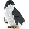 Jekca - Little Penguin 02 - Lego - Sculpture - Construction - 4D - Brick Animals - Toys - Avvenice