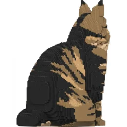 Jekca - Maine Coon 01S-M03 - Lego - Sculpture - Construction - 4D - Brick Animals - Toys - Avvenice