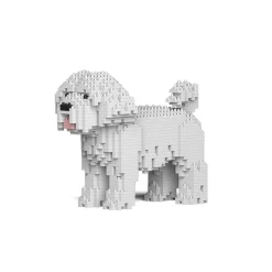 Jekca - Maltese - Dog - 01S - Lego - Sculpture - Construction - 4D - Brick Animals - Toys - Avvenice
