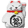 Jekca - Maneki Neko 02-M01 - Lego - Sculpture - Construction - 4D - Brick Animals - Toys - Avvenice