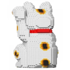 Jekca - Maneki Neko 01S-M01 - Lego - Sculpture - Construction - 4D - Brick Animals - Toys - Avvenice