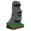 Jekca - Moai Statue 01S - Lego - Sculpture - Construction - 4D - Brick Animals - Toys - Avvenice