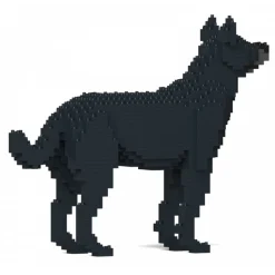 Jekca - Mongrel 01-M02 - Big - Lego - Sculpture - Construction - 4D - Brick Animals - Toys - Avvenice