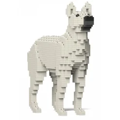 Jekca - Mongrel 01S-M03 - Lego - Sculpture - Construction - 4D - Brick Animals - Toys - Avvenice