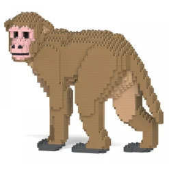 Jekca - Monkey 01S - Lego - Sculpture - Construction - 4D - Brick Animals - Toys - Avvenice