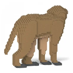 Jekca - Monkey 01S - Lego - Sculpture - Construction - 4D - Brick Animals - Toys - Avvenice
