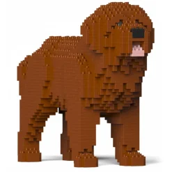 Jekca - Newfoundland Dog 01-M01 - Big - Lego - Sculpture - Construction - 4D - Brick Animals - Toys - Avvenice