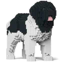 Jekca - Newfoundland Dog 01-M03 - Big - Lego - Sculpture - Construction - 4D - Brick Animals - Toys - Avvenice