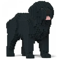Jekca - Newfoundland Dog 01S-M02 - Lego - Sculpture - Construction - 4D - Brick Animals - Toys - Avvenice