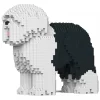 Jekca - Old English Sheepdog 01S-M01 - Lego - Sculpture - Construction - 4D - Brick Animals - Toys - Avvenice