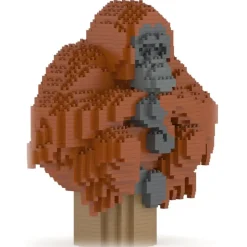 Jekca - Orangutan 01 - Big - Lego - Sculpture - Construction - 4D - Brick Animals - Toys - Avvenice