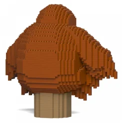 Jekca - Orangutan 01S - Lego - Sculpture - Construction - 4D - Brick Animals - Toys - Avvenice