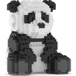 Jekca - Panda 01B (version 2024) - Big - Lego - Sculpture - Construction - 4D - Brick Animals - Toys - Avvenice