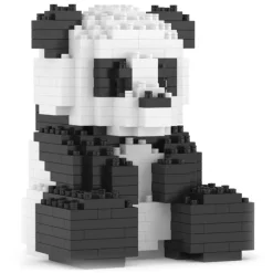 Jekca - Panda Mini 01 - Big - Lego - Sculpture - Construction - 4D - Brick Animals - Toys - Avvenice