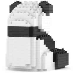 Jekca - Panda Mini 01 - Big - Lego - Sculpture - Construction - 4D - Brick Animals - Toys - Avvenice