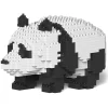 Jekca - Panda 02S - Lego - Sculpture - Construction - 4D - Brick Animals - Toys - Avvenice