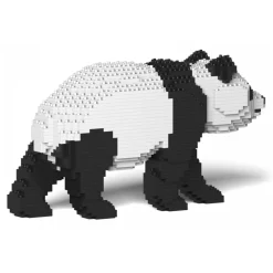 Jekca - Panda 03S - Lego - Sculpture - Construction - 4D - Brick Animals - Toys - Avvenice