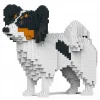 Jekca - Papillon Dog 01-M01 - Big - Lego - Sculpture - Construction - 4D - Brick Animals - Toys - Avvenice