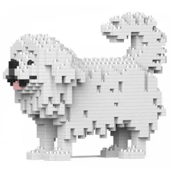 Jekca - Pekingese 01 - Big - Lego - Sculpture - Construction - 4D - Brick Animals - Toys - Avvenice
