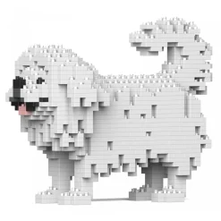 Jekca - Pekingese 01S - Lego - Sculpture - Construction - 4D - Brick Animals - Toys - Avvenice