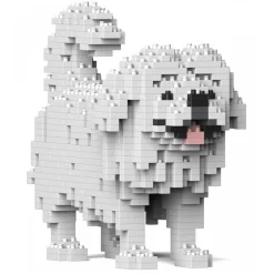Jekca - Pekingese 01S - Lego - Sculpture - Construction - 4D - Brick Animals - Toys - Avvenice