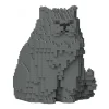 Jekca - Persian Cat 01S-M02 - Lego - Sculpture - Construction - 4D - Brick Animals - Toys - Avvenice