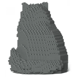Jekca - Persian Cat 01S-M02 - Lego - Sculpture - Construction - 4D - Brick Animals - Toys - Avvenice