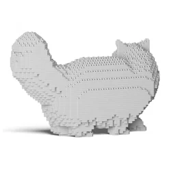 Jekca - Persian Cat 02S-M01 - Lego - Sculpture - Construction - 4D - Brick Animals - Toys - Avvenice