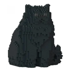 Jekca - Persian Cat 01S-M04 - Lego - Sculpture - Construction - 4D - Brick Animals - Toys - Avvenice