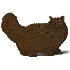 Jekca - Persian Cat 02S-M05 - Lego - Sculpture - Construction - 4D - Brick Animals - Toys - Avvenice