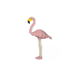 Jekca - Phoenicopterus - Mammal - 01C-M02 - Lego - Sculpture - Construction - 4D - Brick Animals - Toys - Avvenice