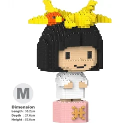 Jekca - Pisces 01 - Big - Lego - Sculpture - Construction - 4D - Brick Animals - Toys - Avvenice